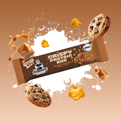 Crispy Protein Bar Cookies Caramel